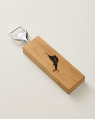 Oak Marlin Bottle Opener - Natural