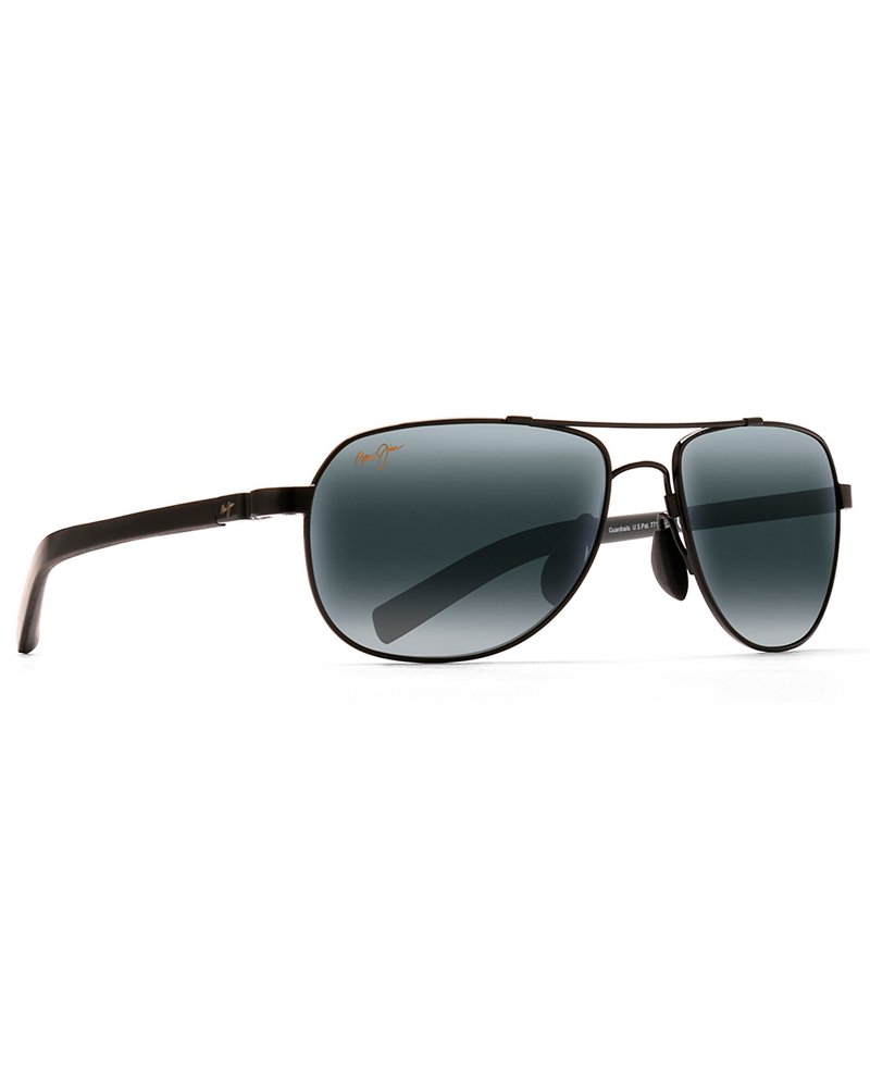 Guardrails Sunglasses by Maui Jim - Gloss Black