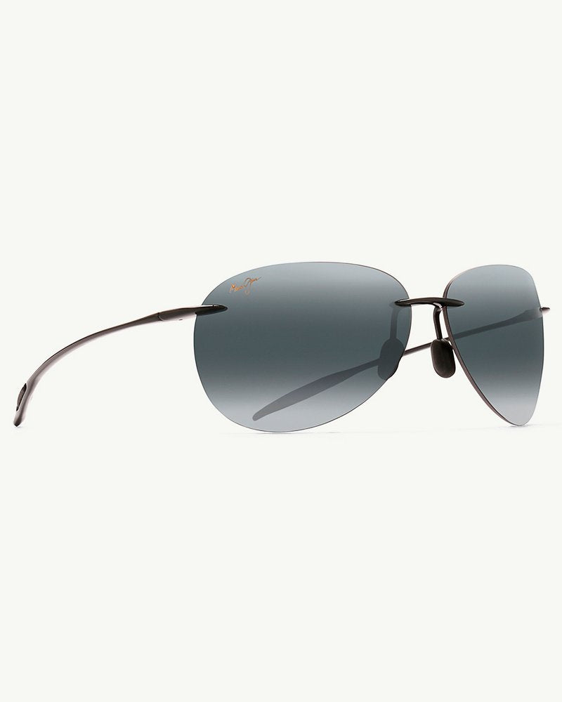 Sugar Beach Sunglasses by Maui Jim - Gloss Black
