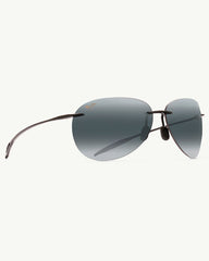 Sugar Beach Sunglasses by Maui Jim - Gloss Black