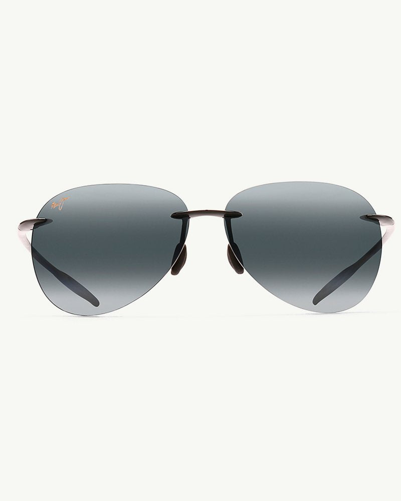 Sugar Beach Sunglasses by Maui Jim - Gloss Black