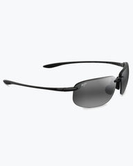 Ho'okipa X-Large Sunglasses by Maui Jim - Gloss Black