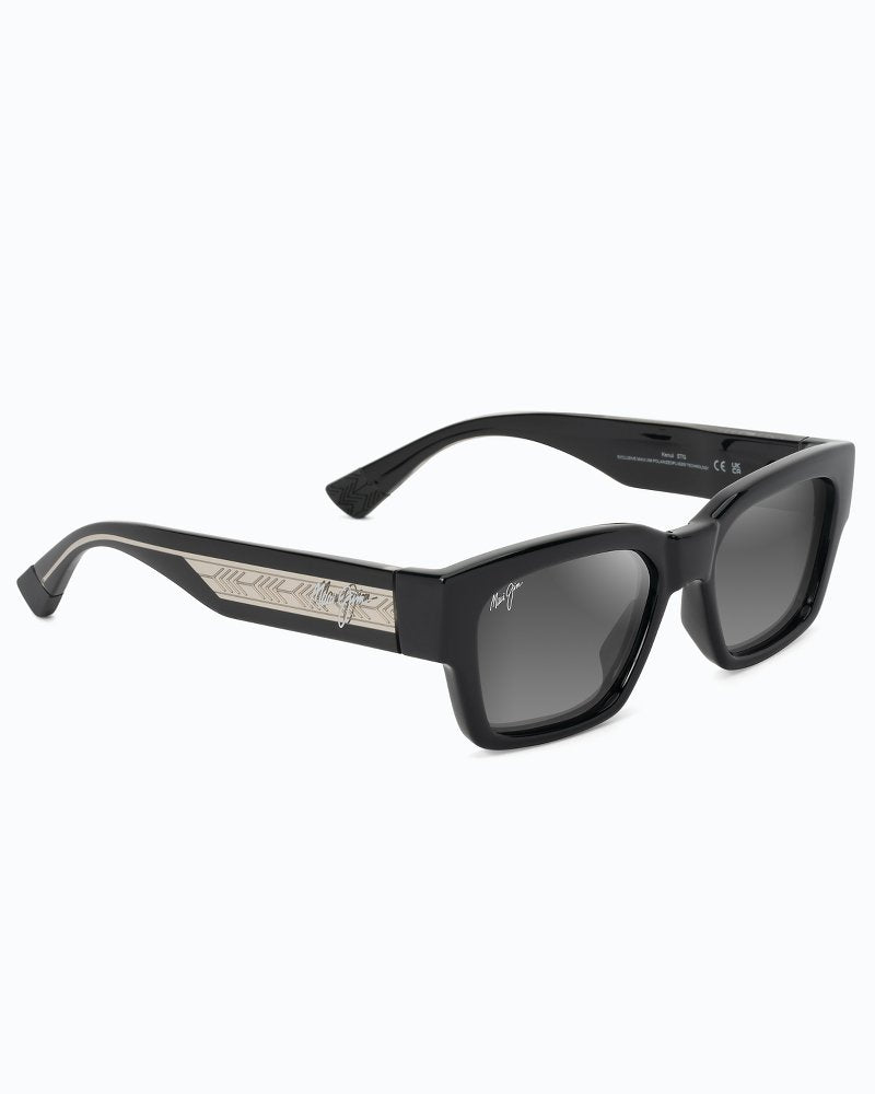 Kenui Sunglasses by Maui Jim - Black