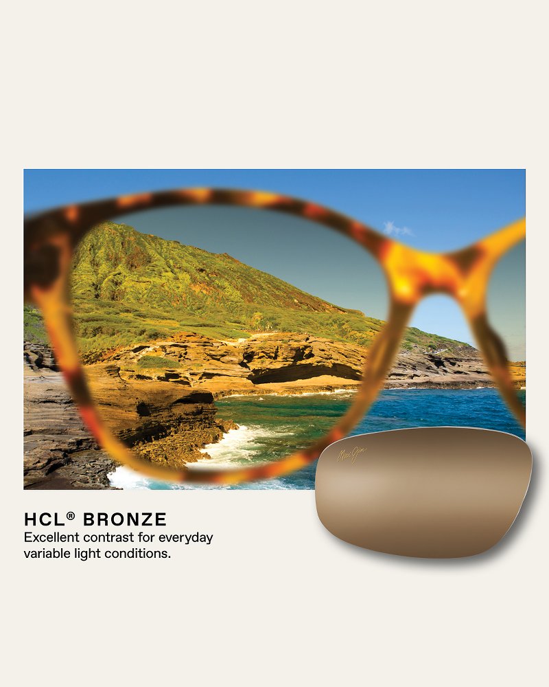 Na'auao Sunglasses by Maui Jim - Bronze