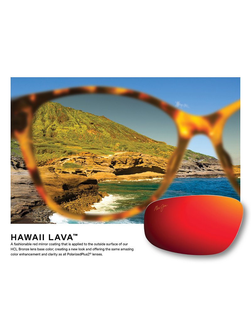 Ho'okipa Ultra Sunglasses by Maui Jim - Lava