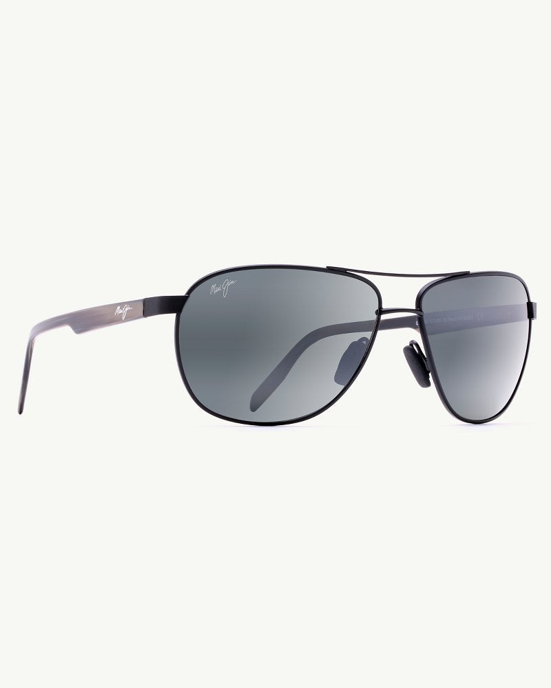 Castles Sunglasses by Maui Jim - Matte Black