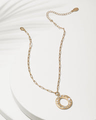 Initial Necklace - O
