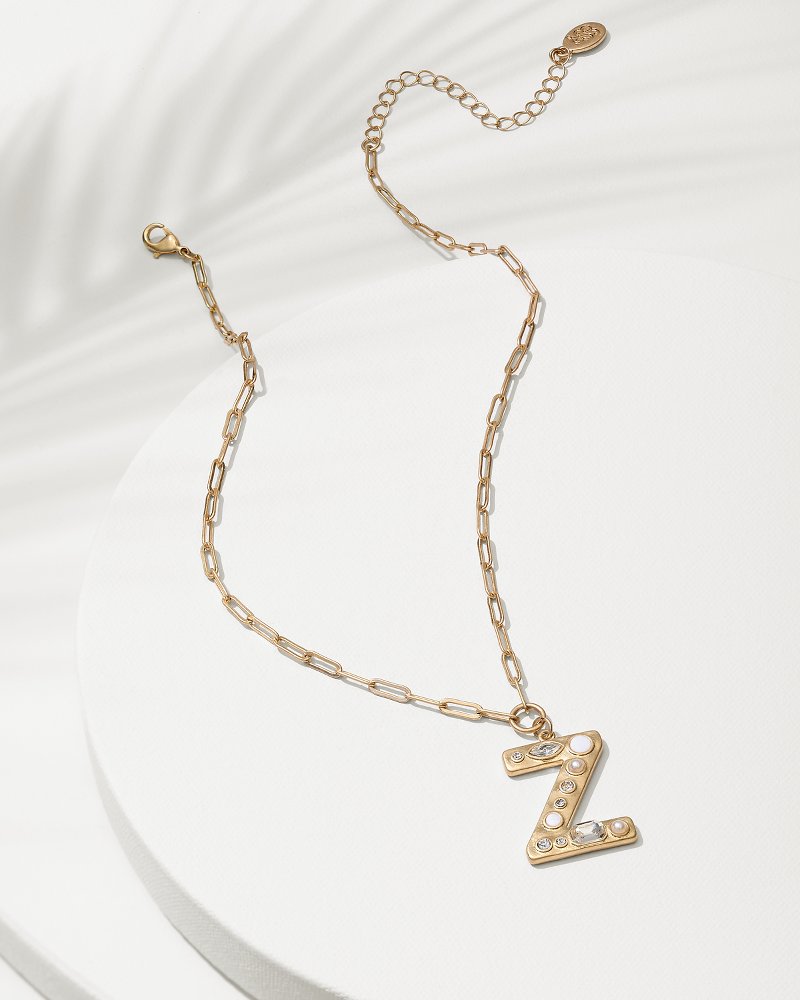 Initial Necklace - Z