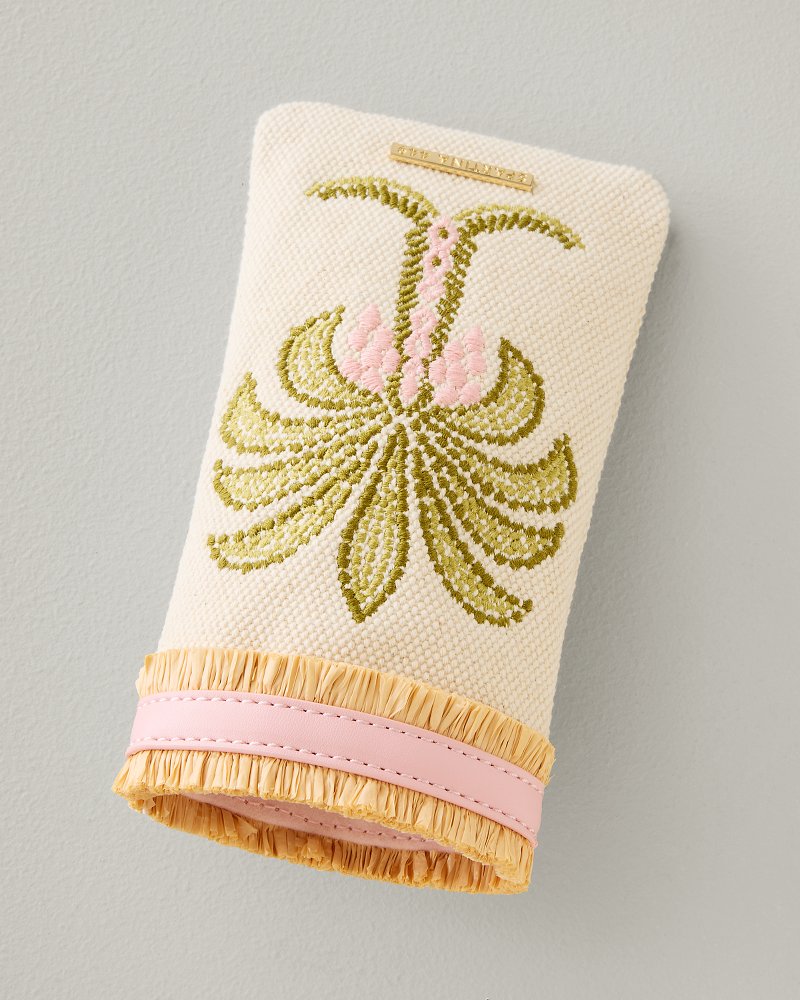 Spartina Castillo Green Palms Sunglasses Case - Castillo Green Palms