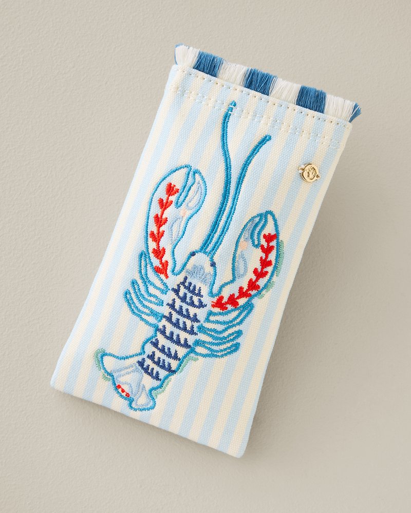 Spartina Flagler Sea Life Sunglasses Case - Flagler Blue