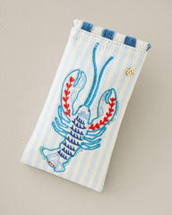 Spartina Flagler Sea Life Sunglasses Case - Flagler Blue