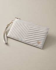 Aberdeen Wristlet - Cream