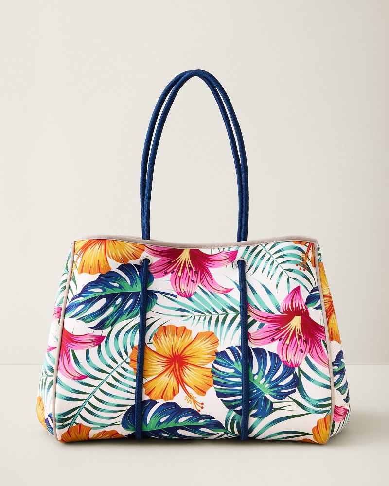 Large Everyday Tote - Multi Flowers