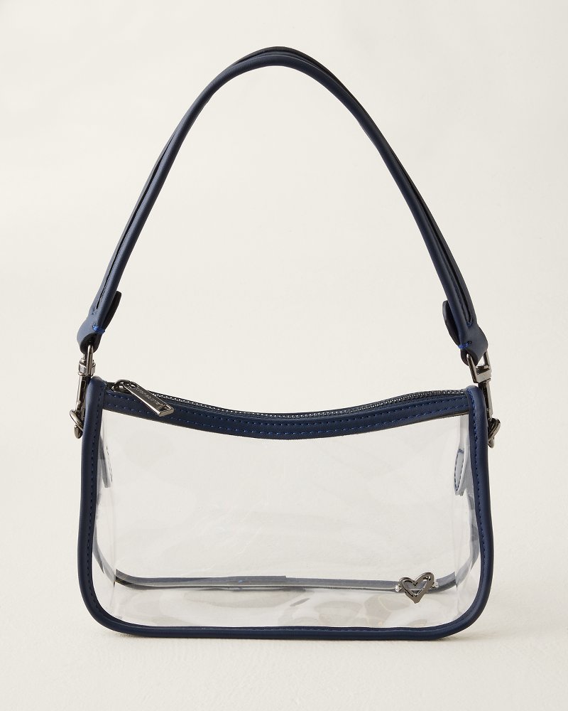 Granville Clear Crossbody Bag - Navy