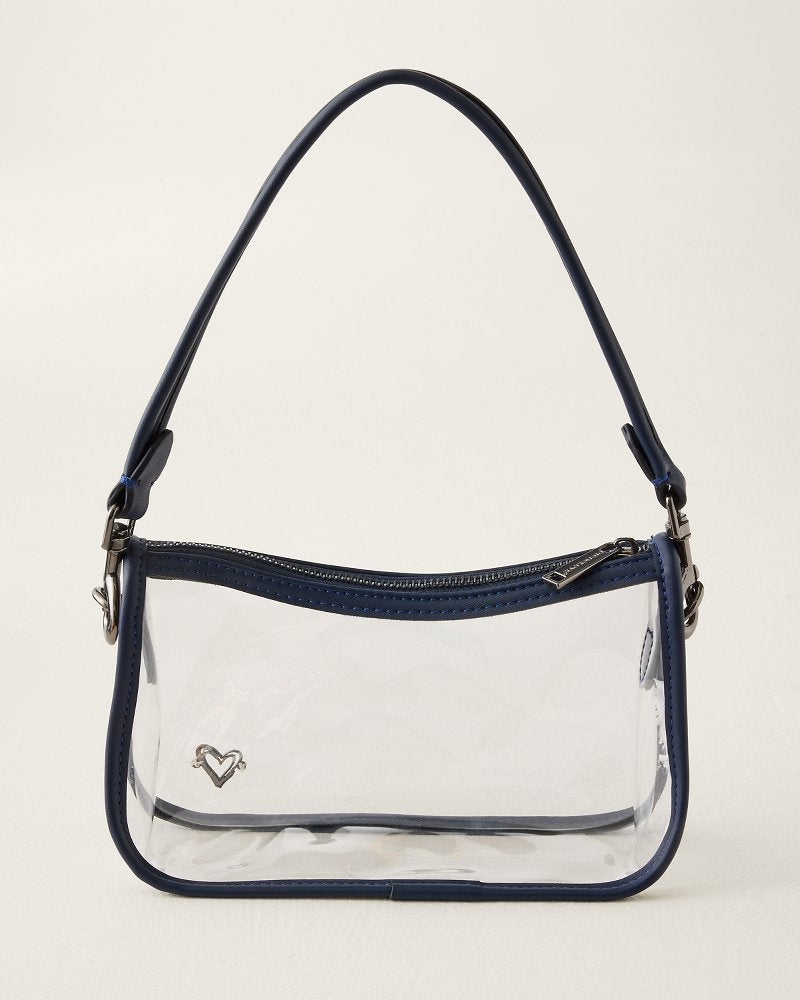 Granville Clear Crossbody Bag - Navy