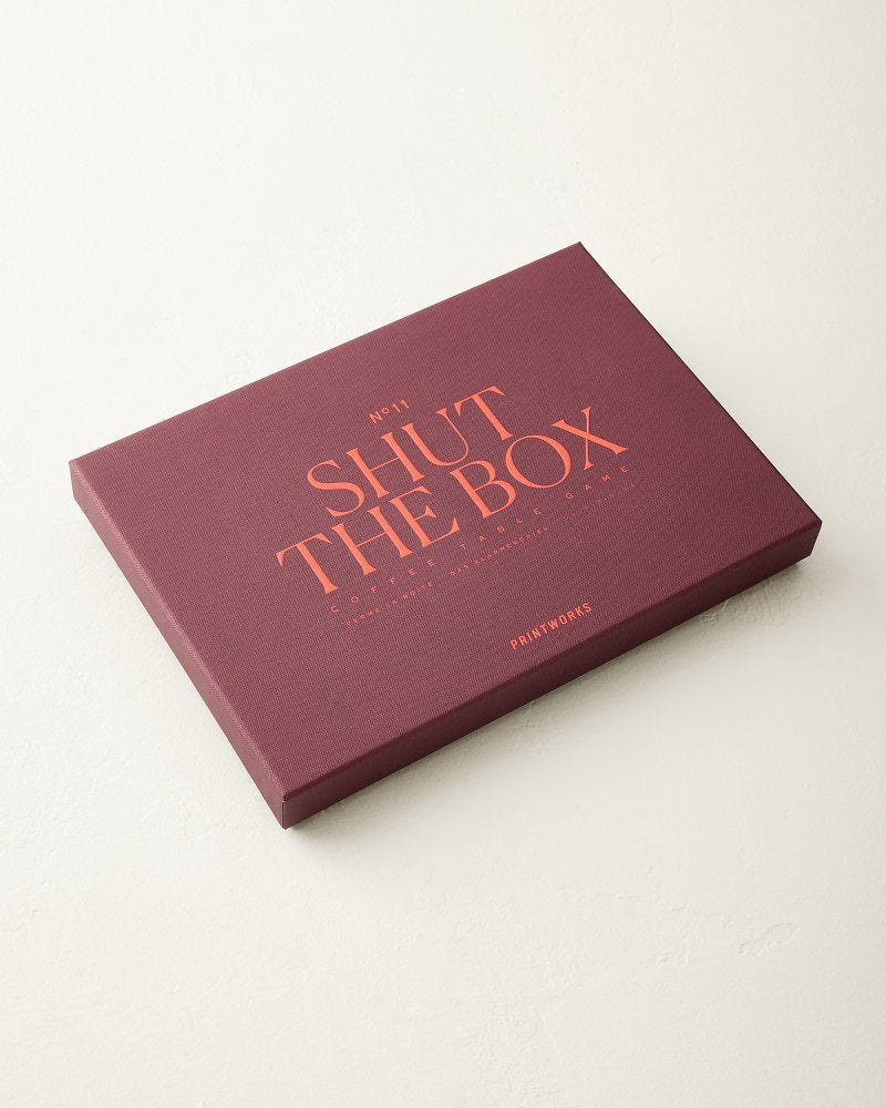Shut the Box Game - Red