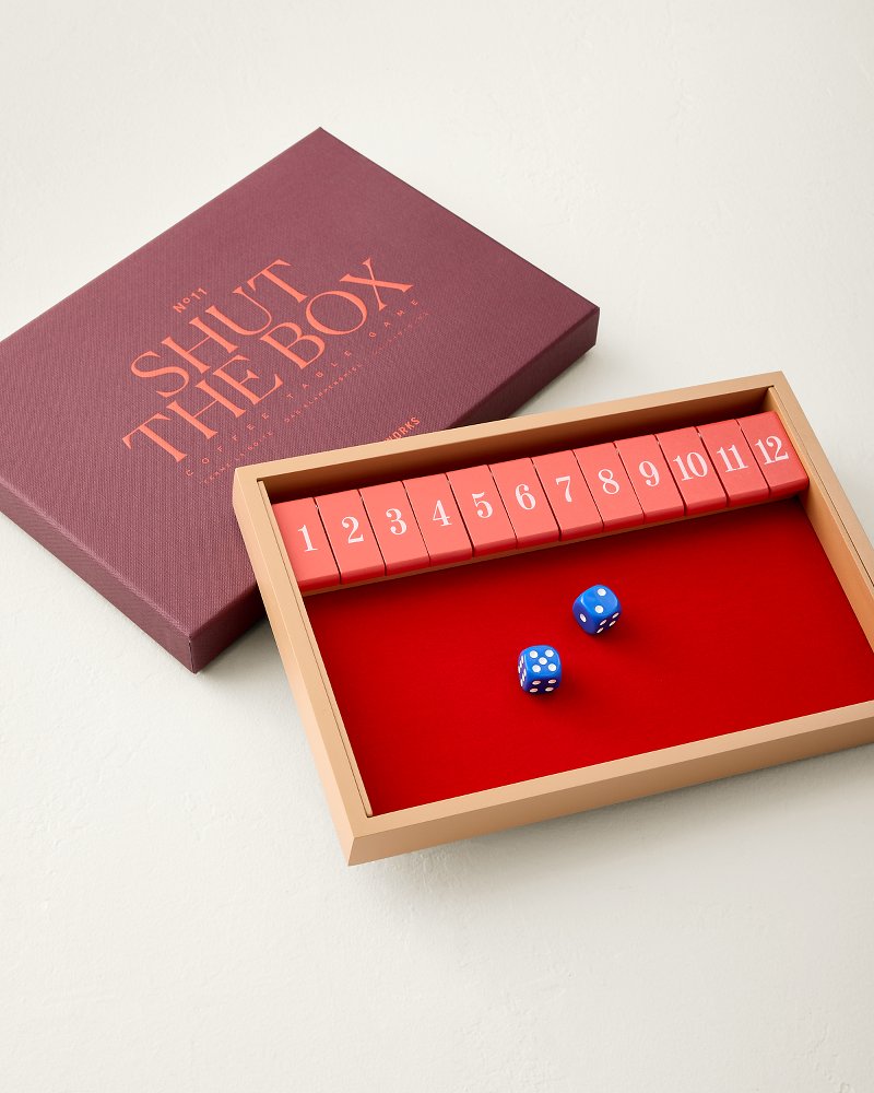 Shut the Box Game - Red