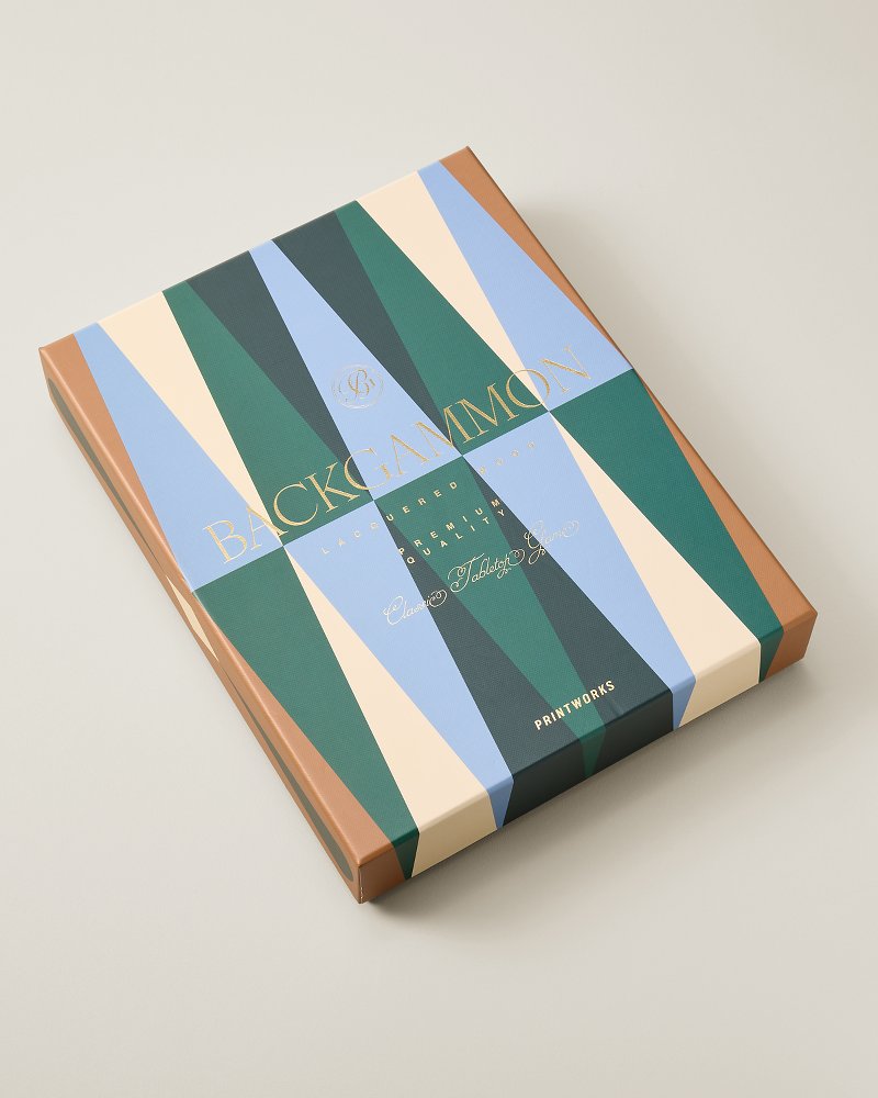 Printworks Lacquered Backgammon - Multicolor