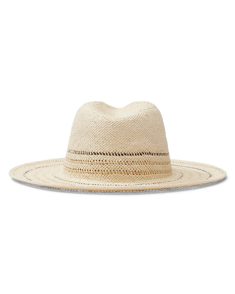 Ibiza Packable Hat - Neutral Stripe