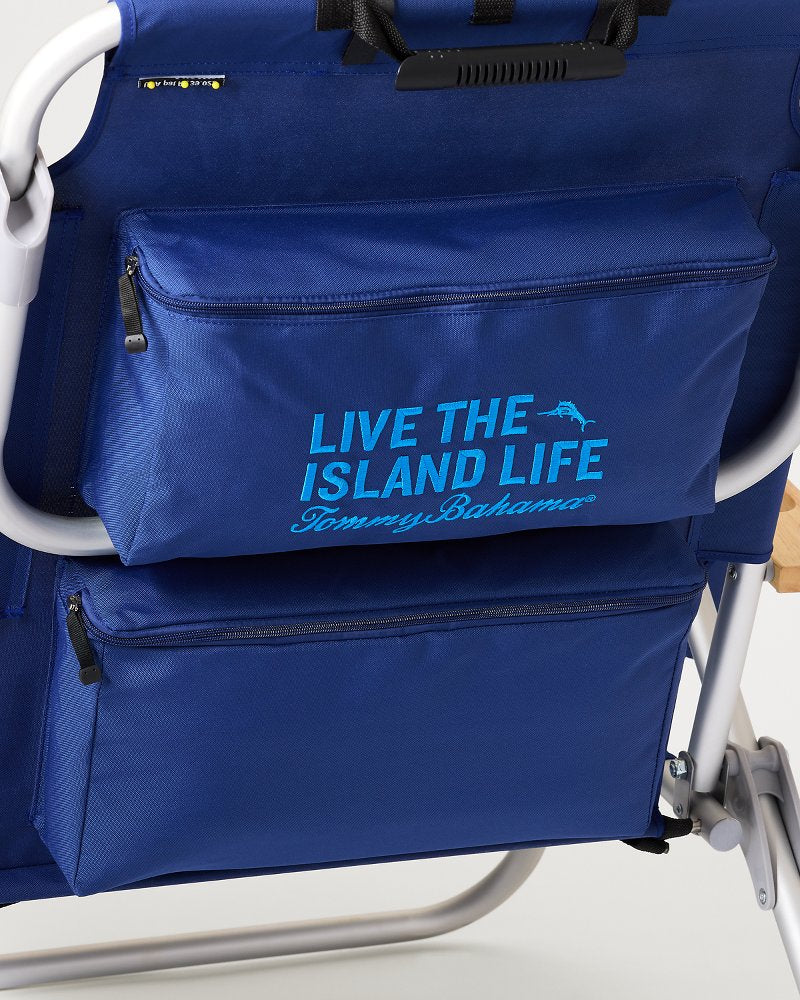 Tommy Bahama Ocean Marlin Deluxe Backpack Beach Chair - Navy