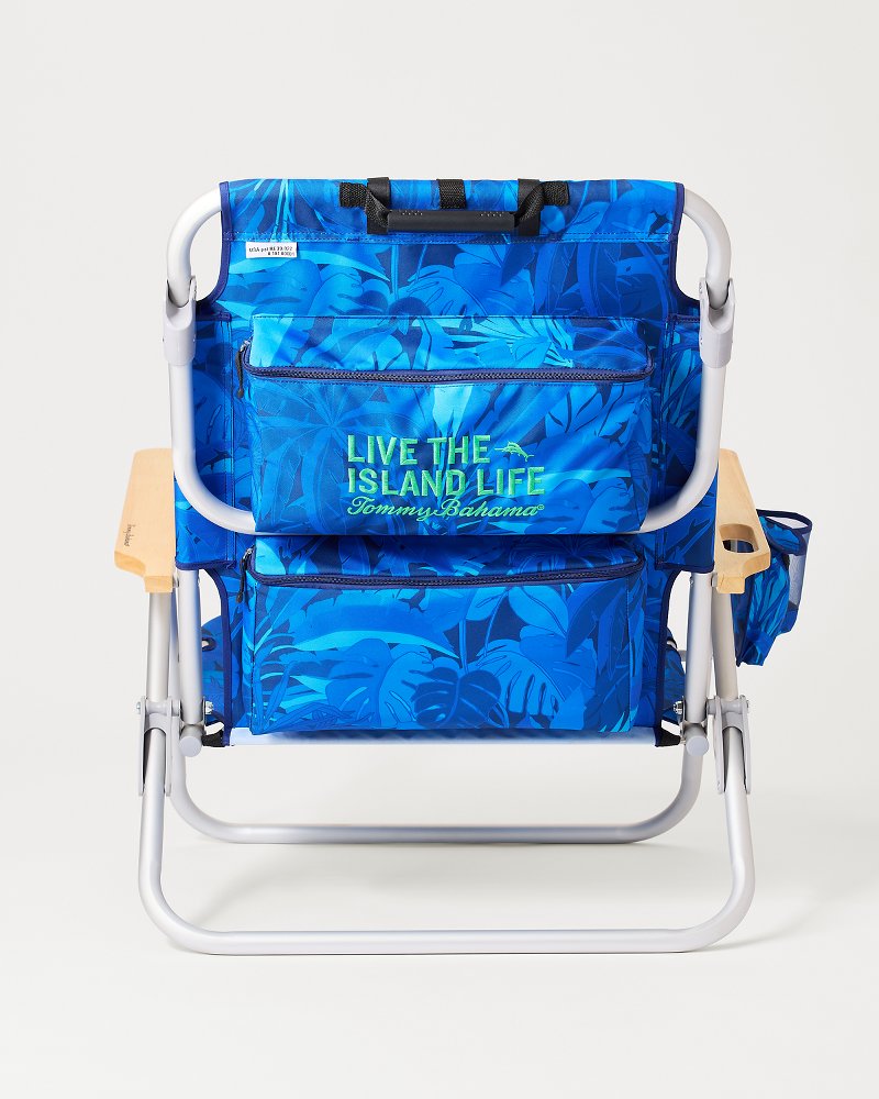 Tommy Bahama Ocean Palm Deluxe Backpack Beach Chair - Multicolor