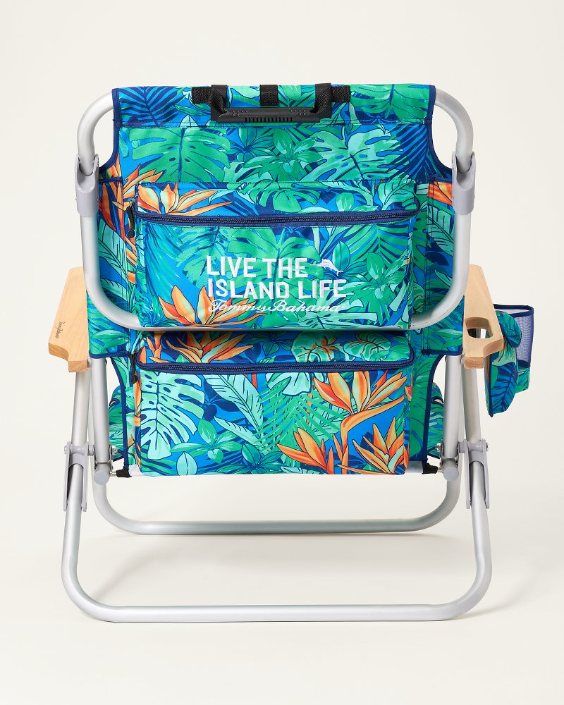 Tommy Bahama Tropical Jungle Deluxe Backpack Beach Chair - Multicolor