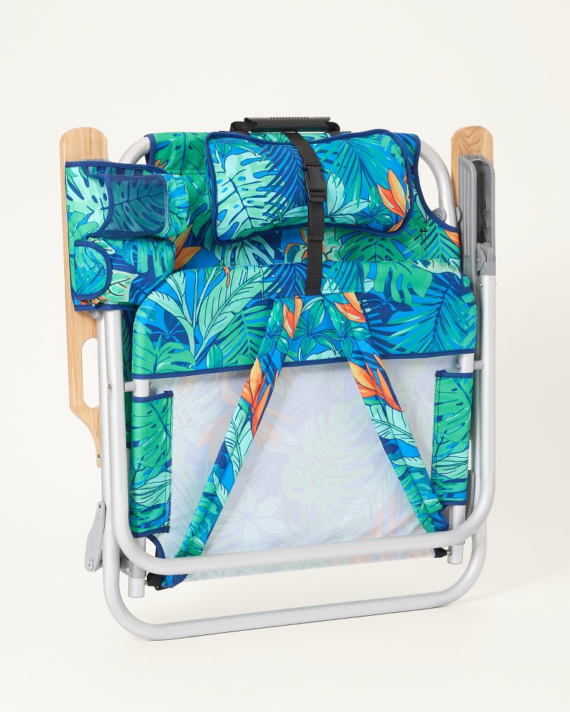 Tommy Bahama Tropical Jungle Deluxe Backpack Beach Chair - Multicolor