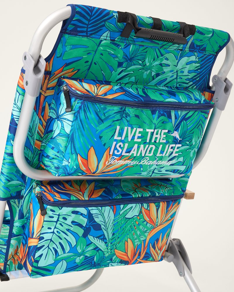 Tommy Bahama Tropical Jungle Deluxe Backpack Beach Chair - Multicolor