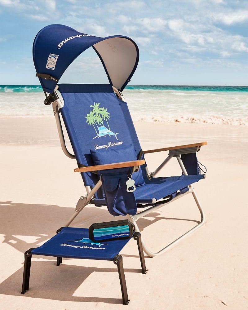 Tommy Bahama Marlin Palms Ultimate Beach Chair - Navy