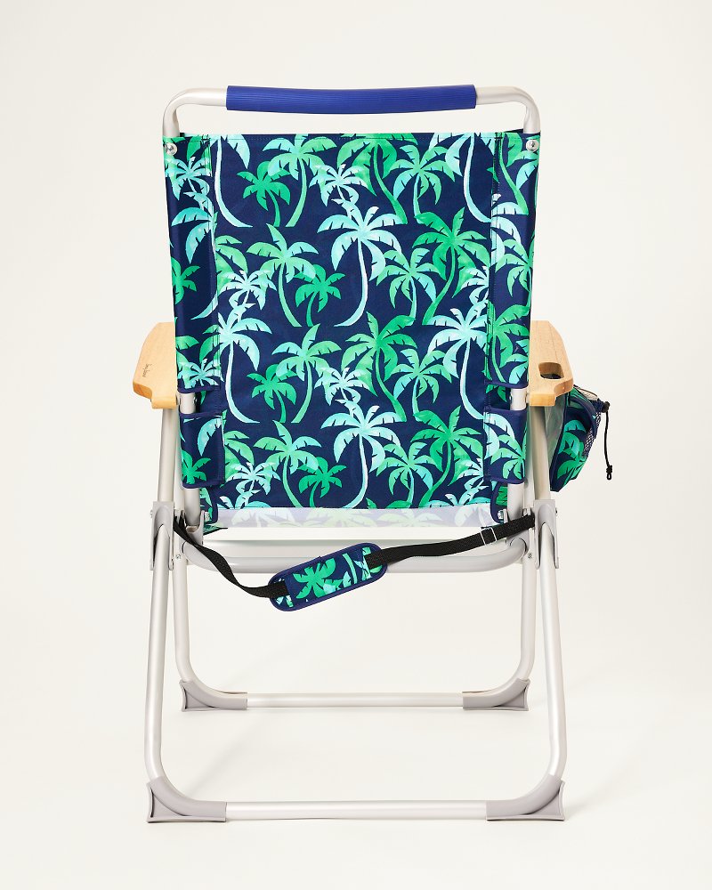 Tommy Bahama Tonal Palm Trees Highboy Beach Chair - Multicolor