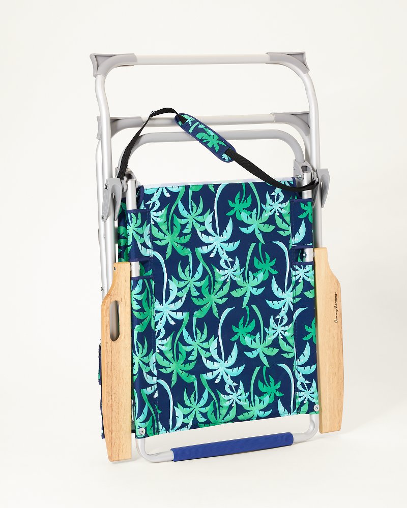 Tommy Bahama Tonal Palm Trees Highboy Beach Chair - Multicolor