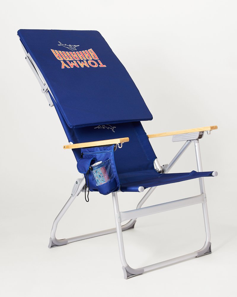 Tommy Bahama Highboy Canopy Beach Chair - Navy