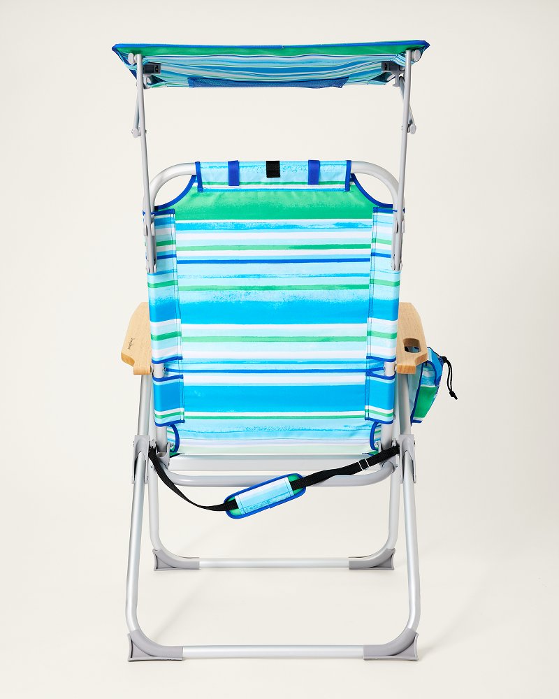 Tommy Bahama Verde Gardens Highboy Canopy Beach Chair - Multicolor