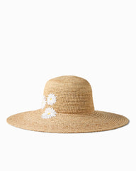 Daisy Floppy Raffia Hat - Daisy