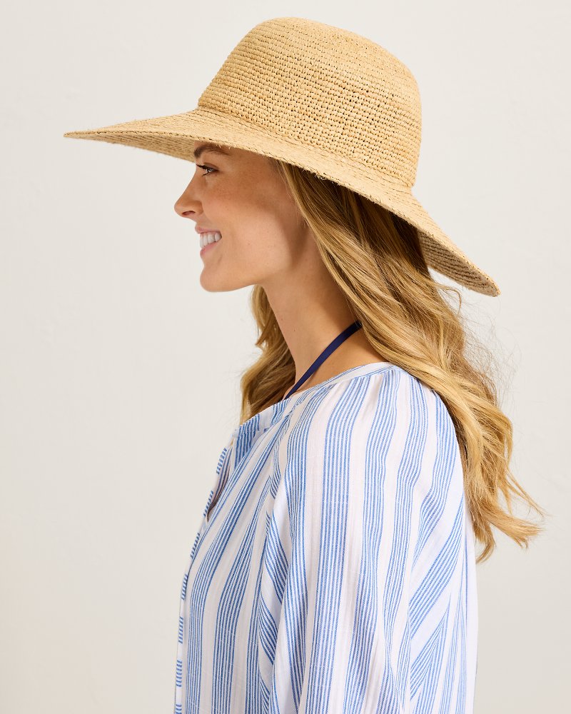 Daisy Floppy Raffia Hat - Daisy