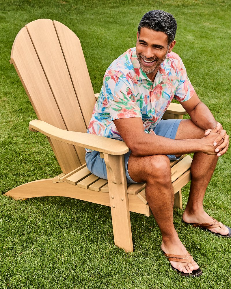 Tommy Bahama All-Season Natural Wood Adirondack Chair - Natural