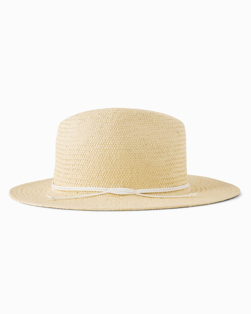 Classic Packable Travel Hat - Natural/White