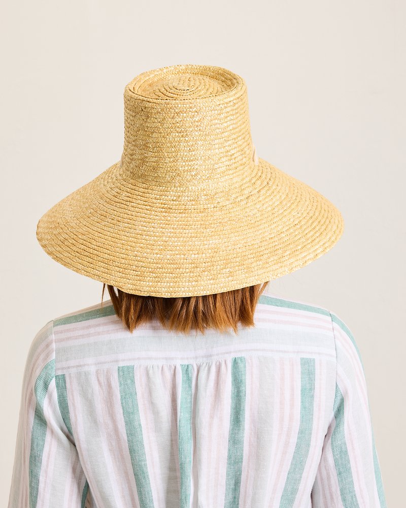 Cora Ribbon Sun Hat - Natural/Ivory