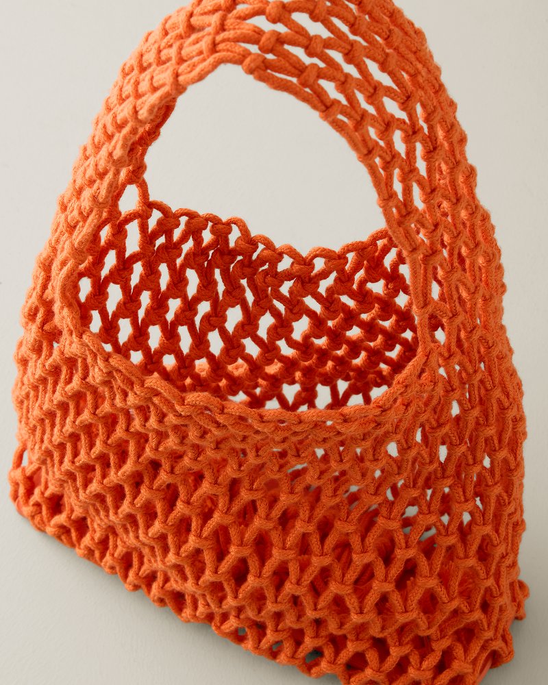 Lizzie Cotton Mini Bag - Mandarin