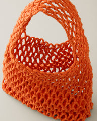 Lizzie Cotton Mini Bag - Mandarin