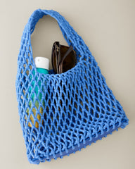 Lizzie Cotton Mini Bag - Denim