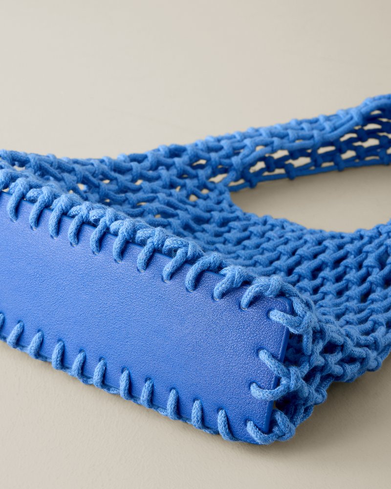 Lizzie Cotton Mini Bag - Denim