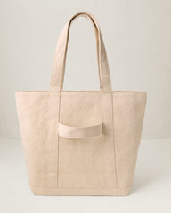Natural Canvas Traveler Tote - Natural