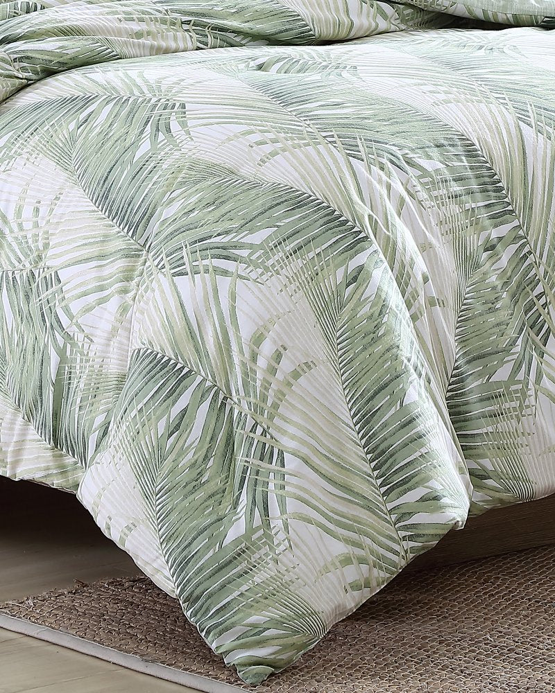 Kauai 5-Piece King Comforter Set - Green