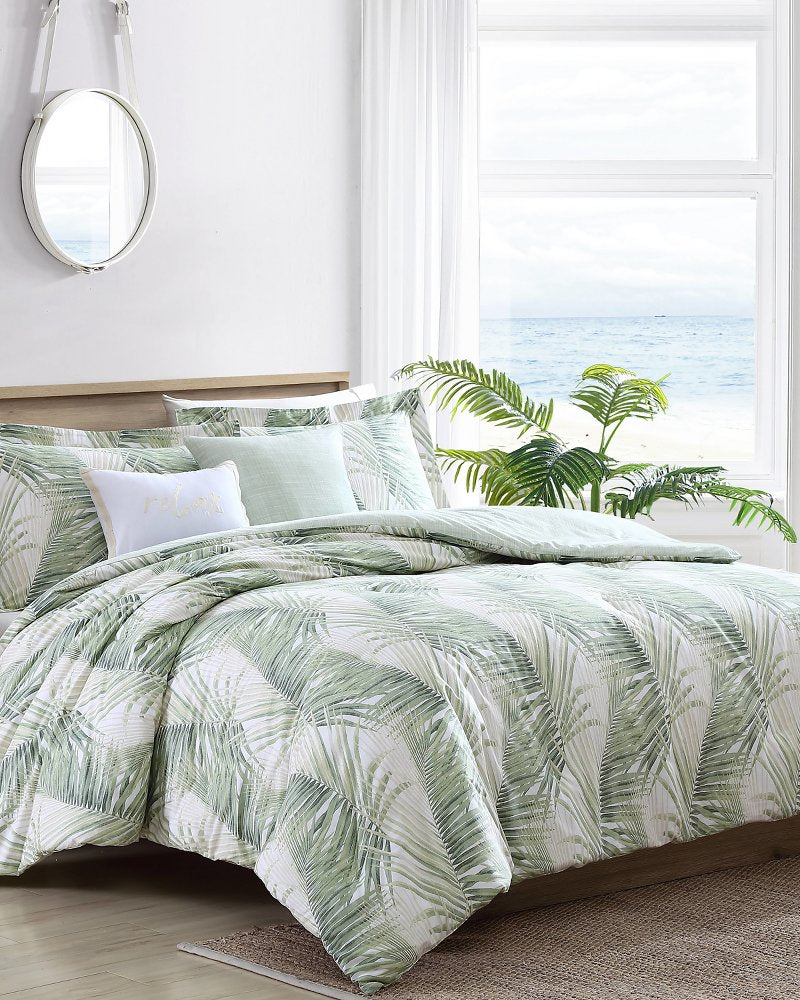Kauai 5-Piece King Comforter Set - Green