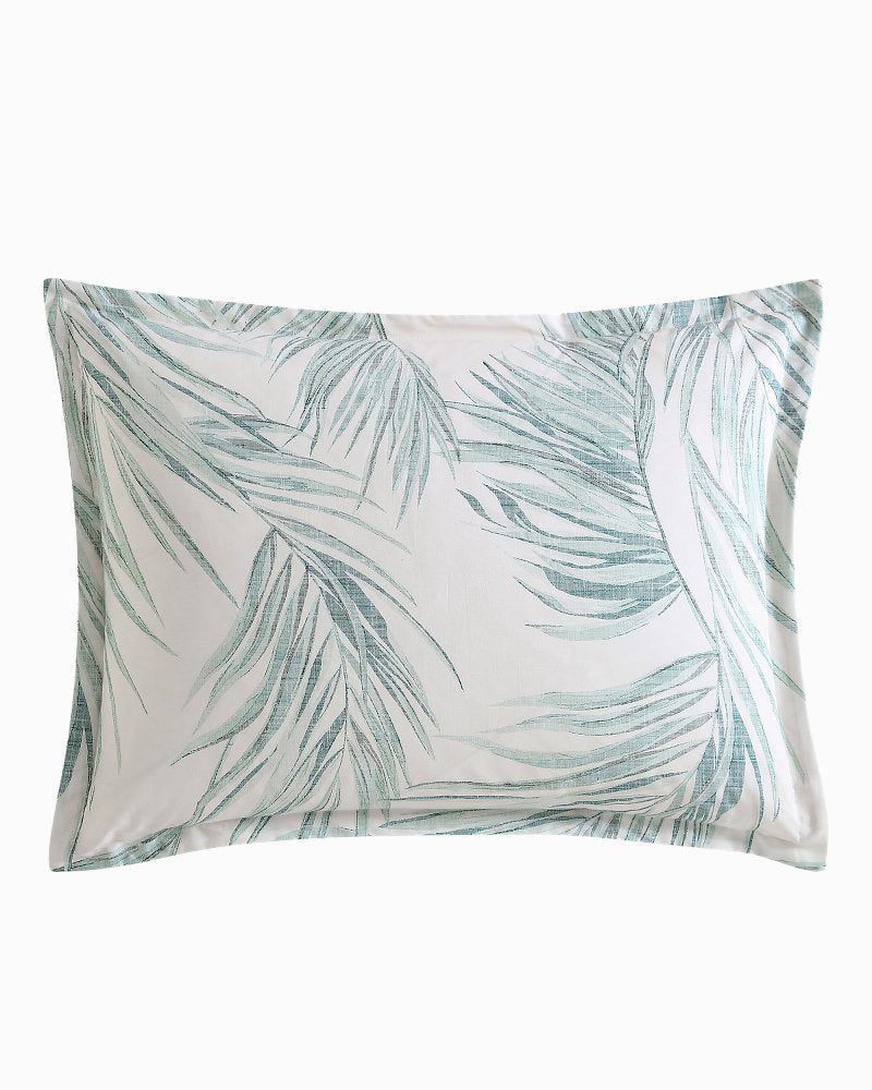 Canyon Palms Reversible 5-Piece Full/Queen Comforter Set - Green