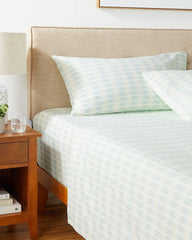 Off The Grid Castaway 4-Piece Queen Sheet Set - Green