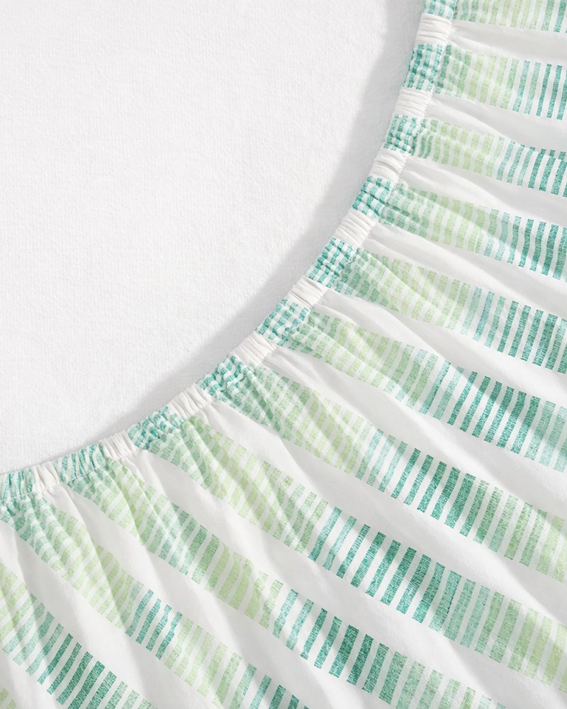 Off The Grid Castaway 4-Piece Queen Sheet Set - Green