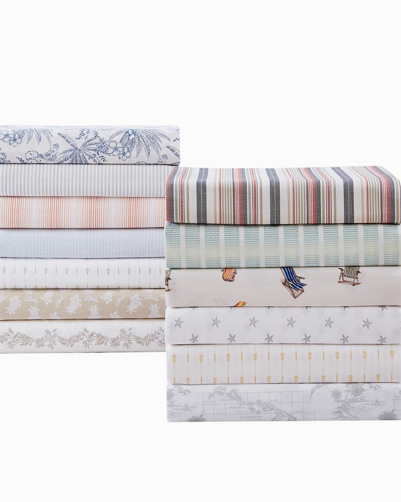 Off The Grid Castaway 4-Piece King Sheet Set - Green