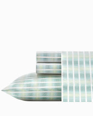 Off The Grid Castaway 4-Piece King Sheet Set - Green